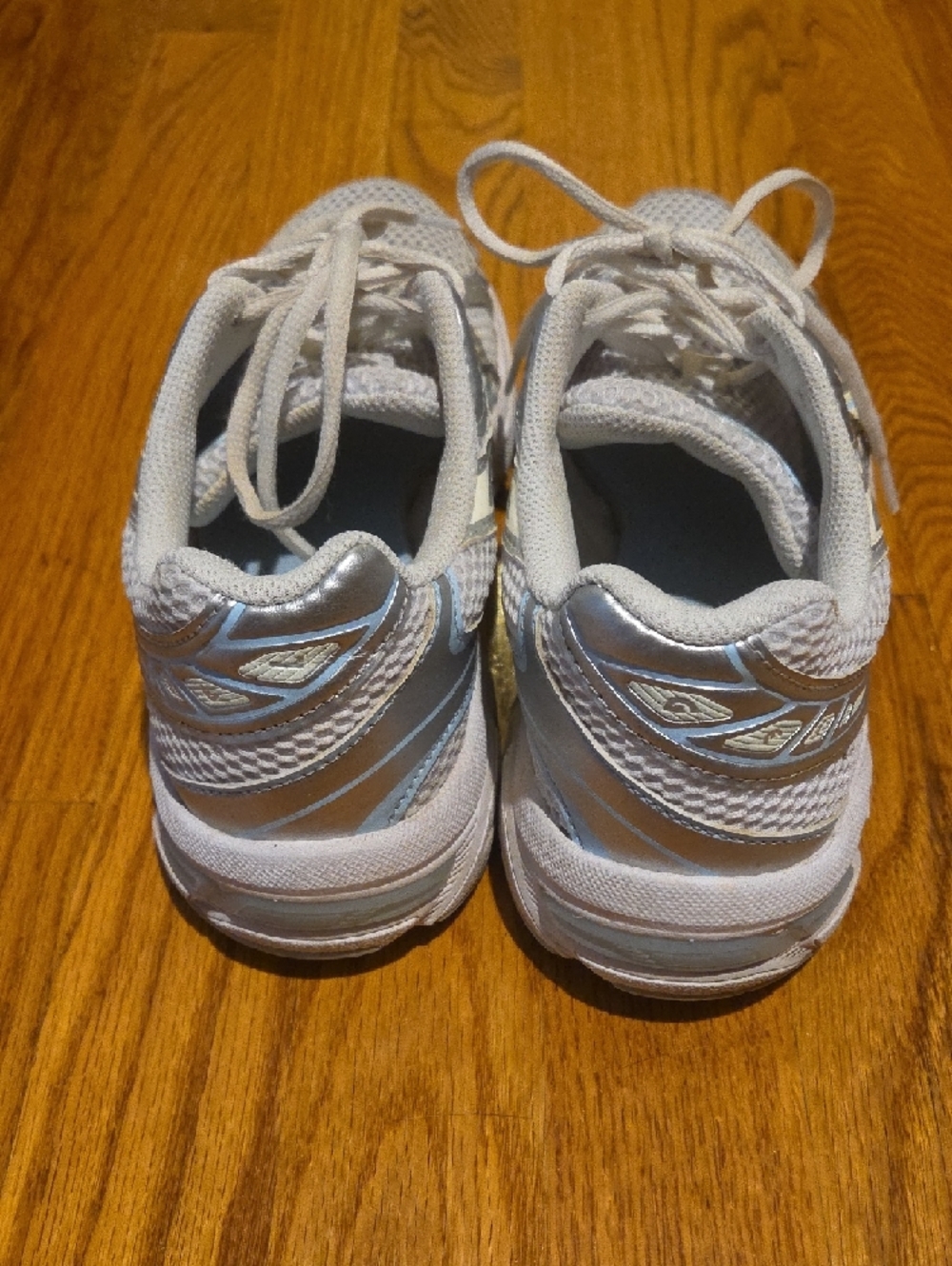 ​ASICS GEL-1130 Women’s Size 8 – Silver/White/Sky Blue – Y2K Retro Running Shoes - Picture 3 of 10